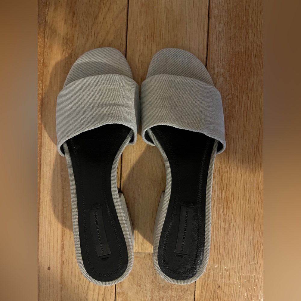 Sold*Alexander wang slipper low heel